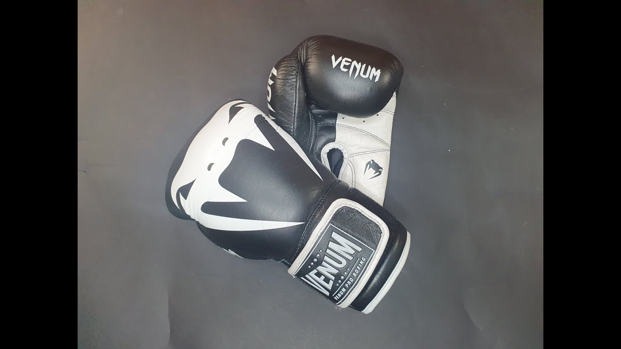 VENUM GIANT 2.0 PRO BOXING GLOVES VELCRO - BLACK/WHITE-Обзор боксерских перчаток VENUM GIANT 2.0