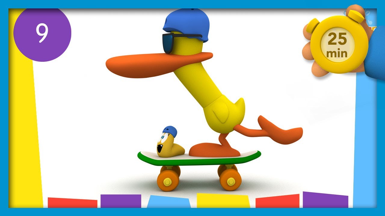 🌏POCOYO & NINA EPISODIOS ¿Dónde está Pocoyo? MUNDO POCOYÓ Ep9 25 min |CARICATURAS y DIBUJOS ANIMADOS