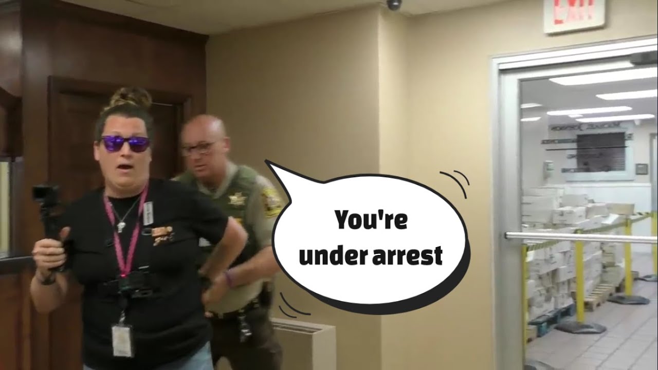 Frauditor gets arrested at courthouse