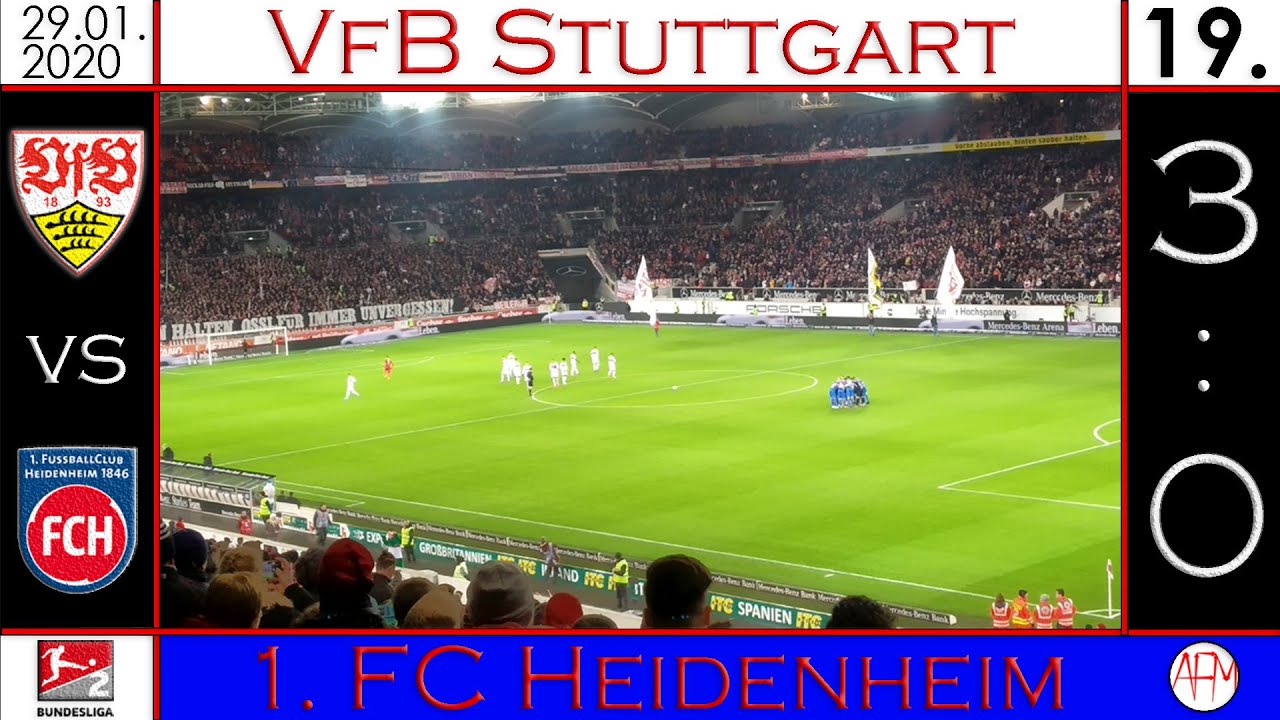 #VfBFCH | VfB Stuttgart vs 1.FC Heidenheim (3:0) | Vlog #11
