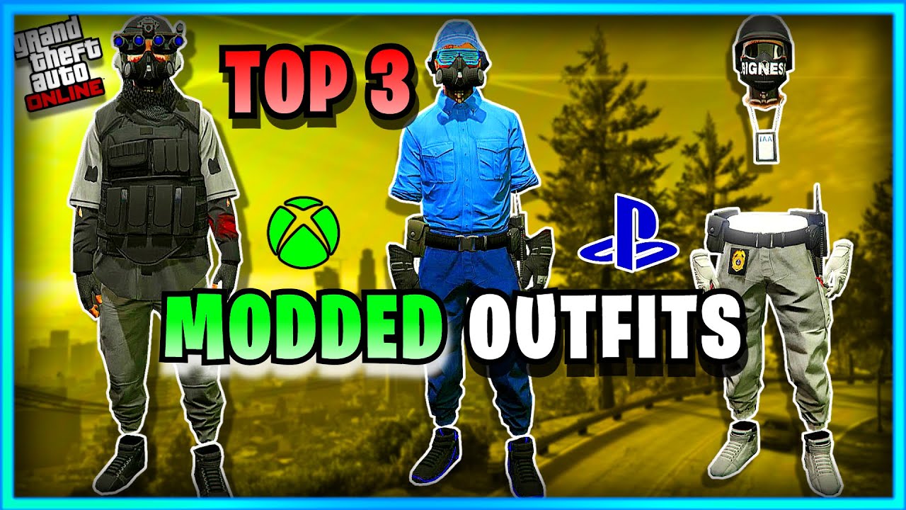 ✅Top 3 Conjuntos Modeados Fáciles GTA Online (Play, Xbox, PC)