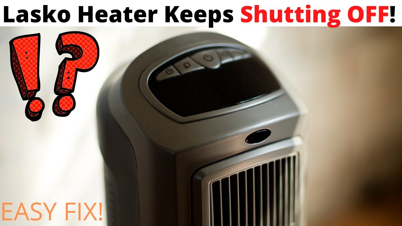 HVAC: Lasko Ceramic Heater Keeps Shutting OFF (Digital Ceramic Tower Space Heater Maintenance) DIY