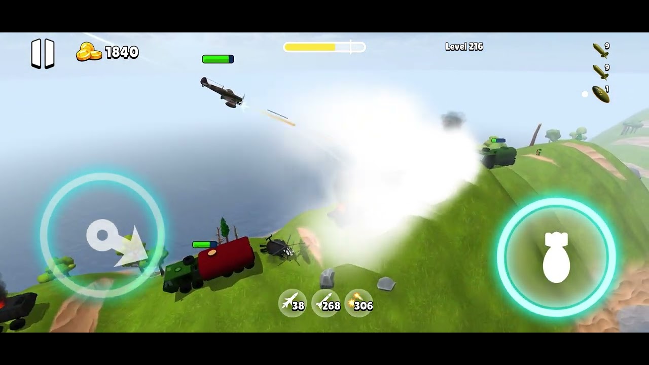 Bomber Ace Game 🚀🔥🛩️✈️🚀