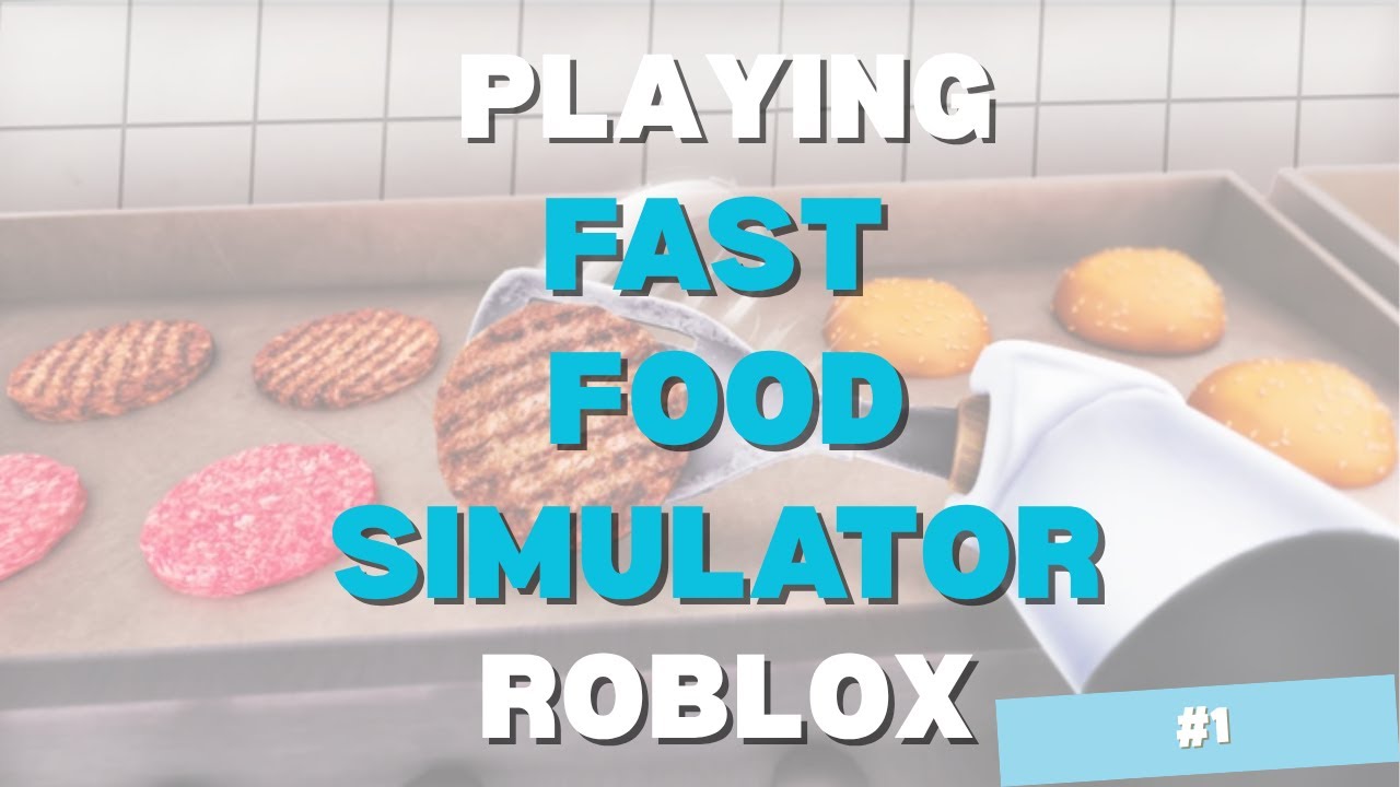 Be a Restaurant Owner with Me (Playing Fast Food Simulator Roblox)