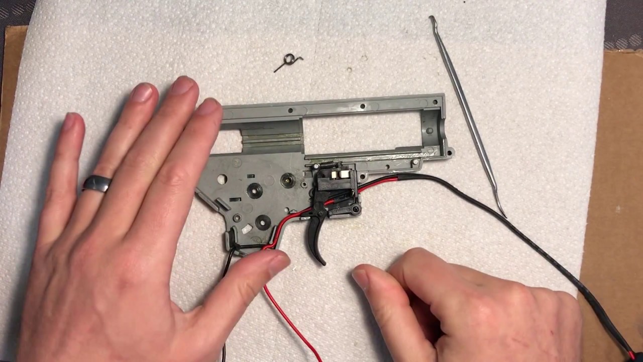 Airsoft M4 Version 2 Trigger Overview