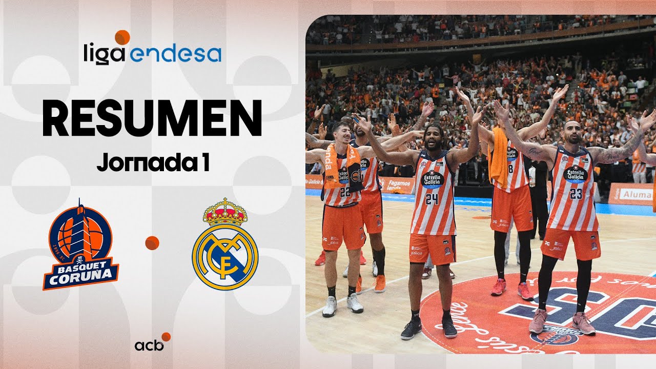 Leyma Coruña - Real Madrid (86-85) RESUMEN | Liga Endesa 2024-25