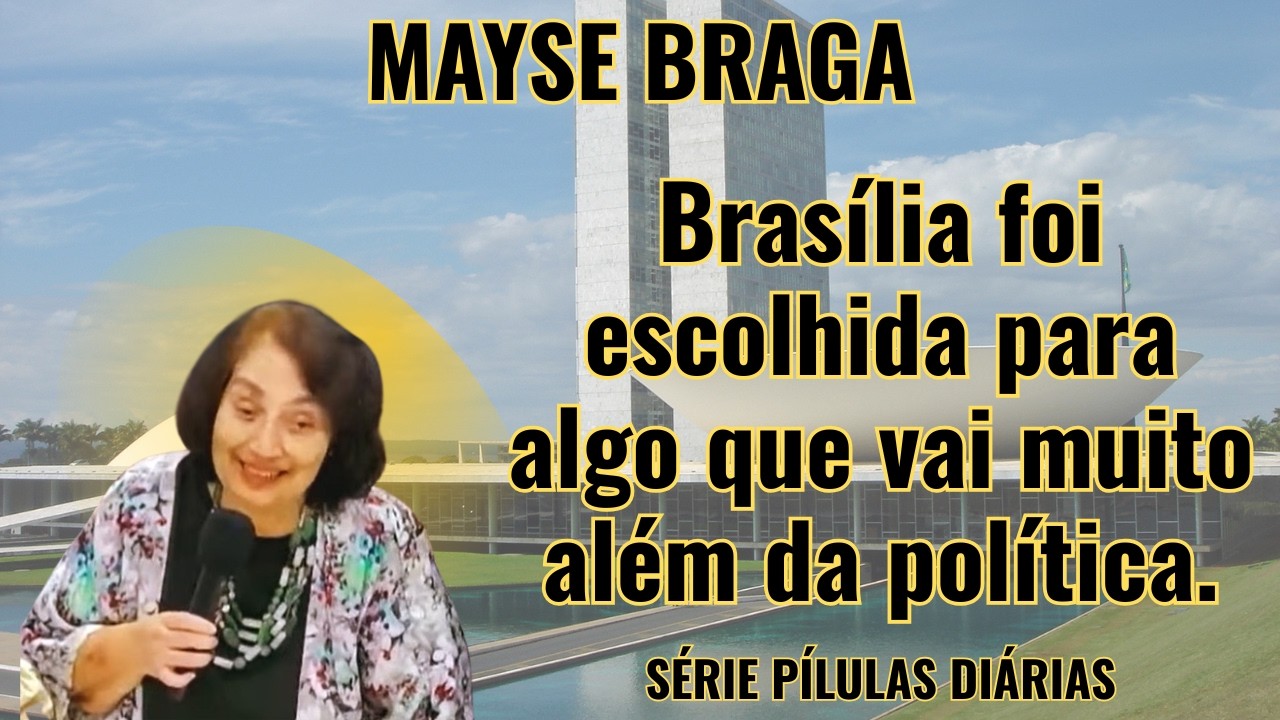 BRASÍLIA FOI ESCOLHIDA PARA RECEBER SERES DE OUTRO PLANETA? CHICO XAVIER REVELOU! - COM MAYSE BRAGA.