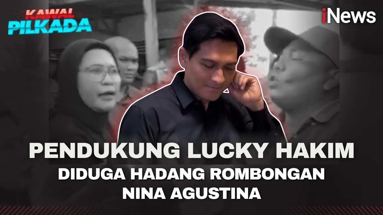Viral! Cabup Indramayu Nina Agustina Dihadang Massa Pendukung Lucky Hakim