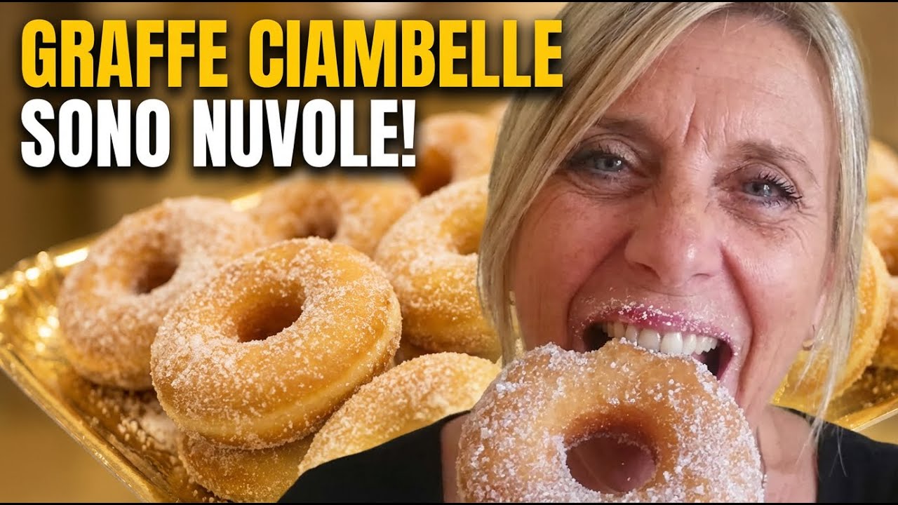 Voglia di Graffe come al bar? Ecco il segreto per farle soffici e asciutte!