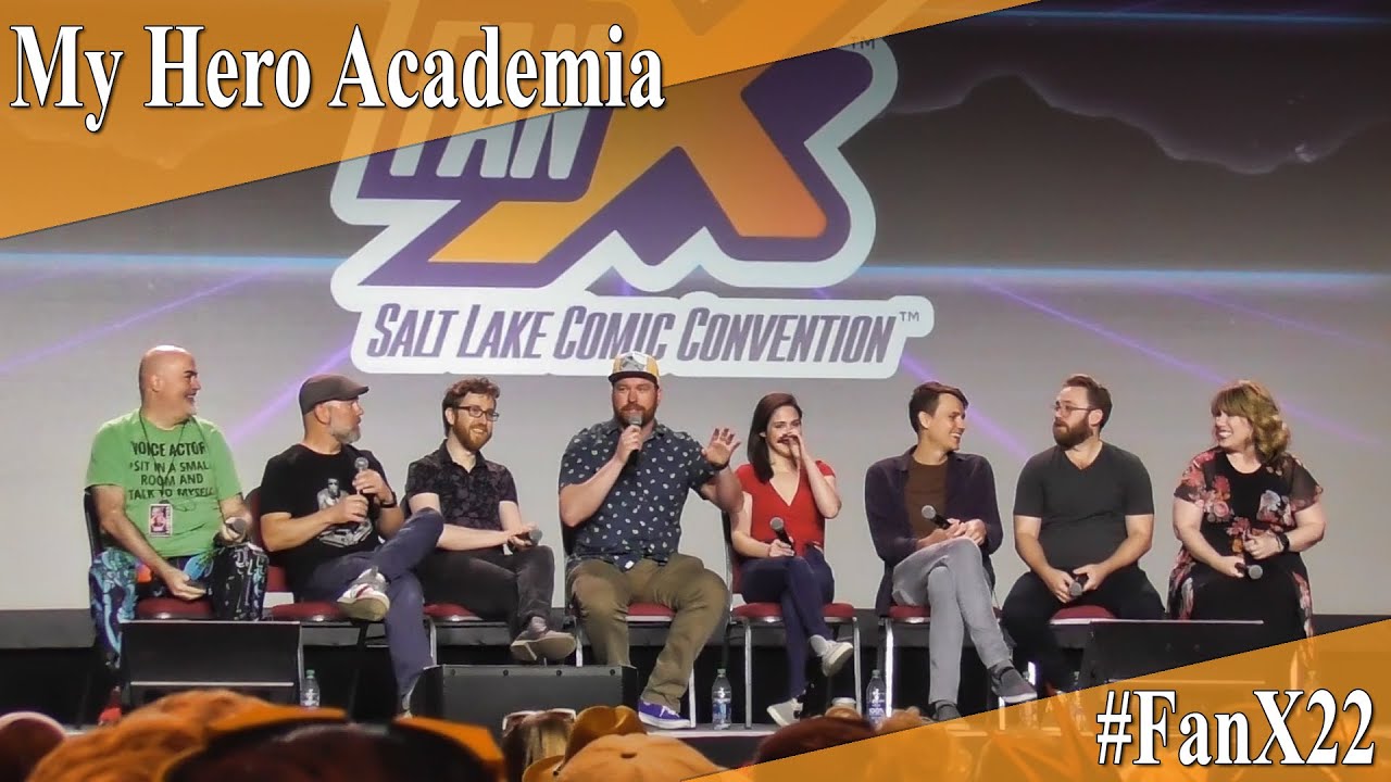 Панель «Моя геройская академия» — полная панель/вопросы и ответы — Salt Lake FanX 2022