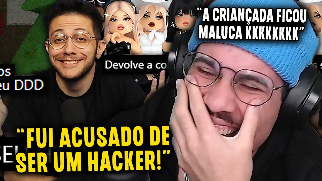 BRUNO RATAQUE FOI PERSEGUIDO POR UMA COMUNIDADE RP DE ROBLOX E OLHA NO QUE DEU | Cortes do Michi
