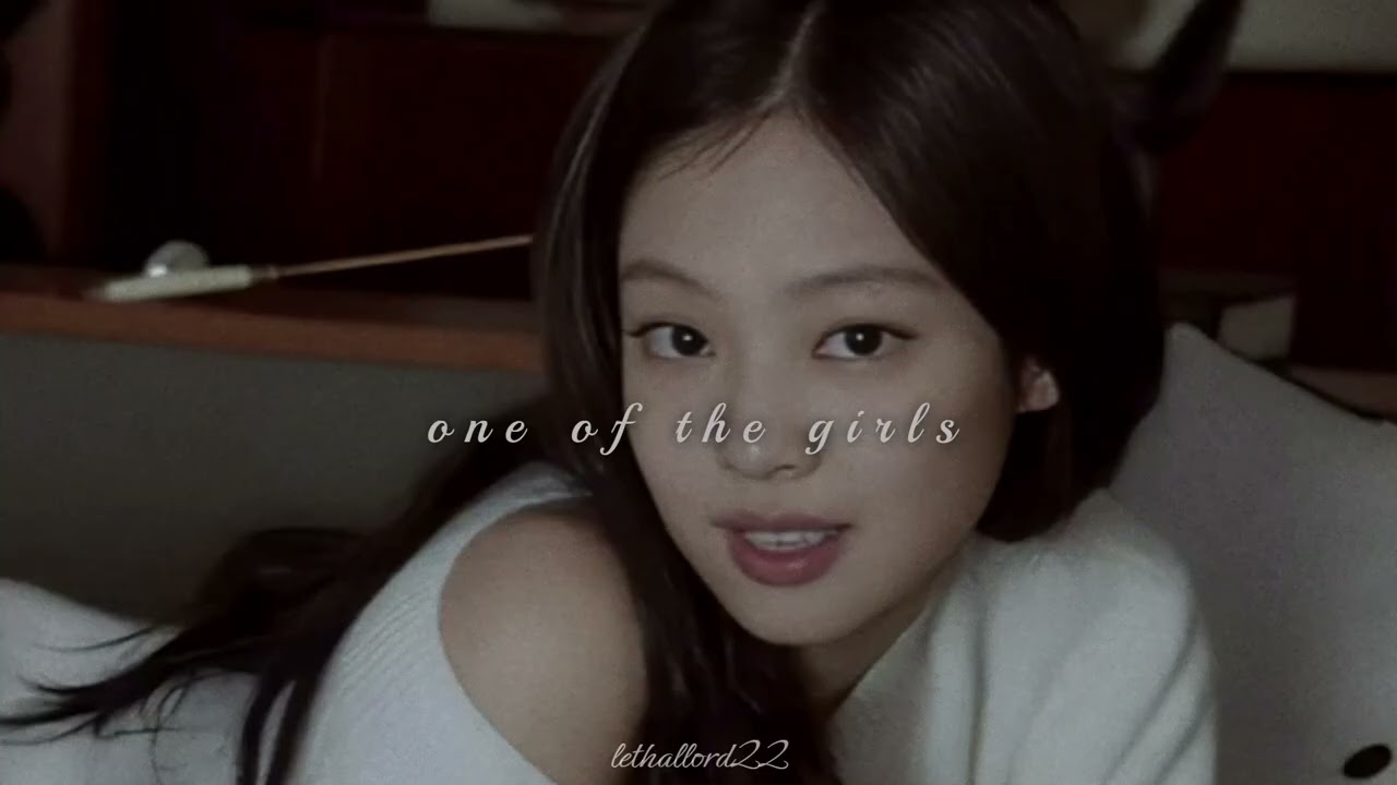 the weeknd, jennie, lily rose depp - one of the girls // 𝙨𝙡𝙤𝙬𝙚𝙙 + 𝙧𝙚𝙫𝙚𝙧𝙗