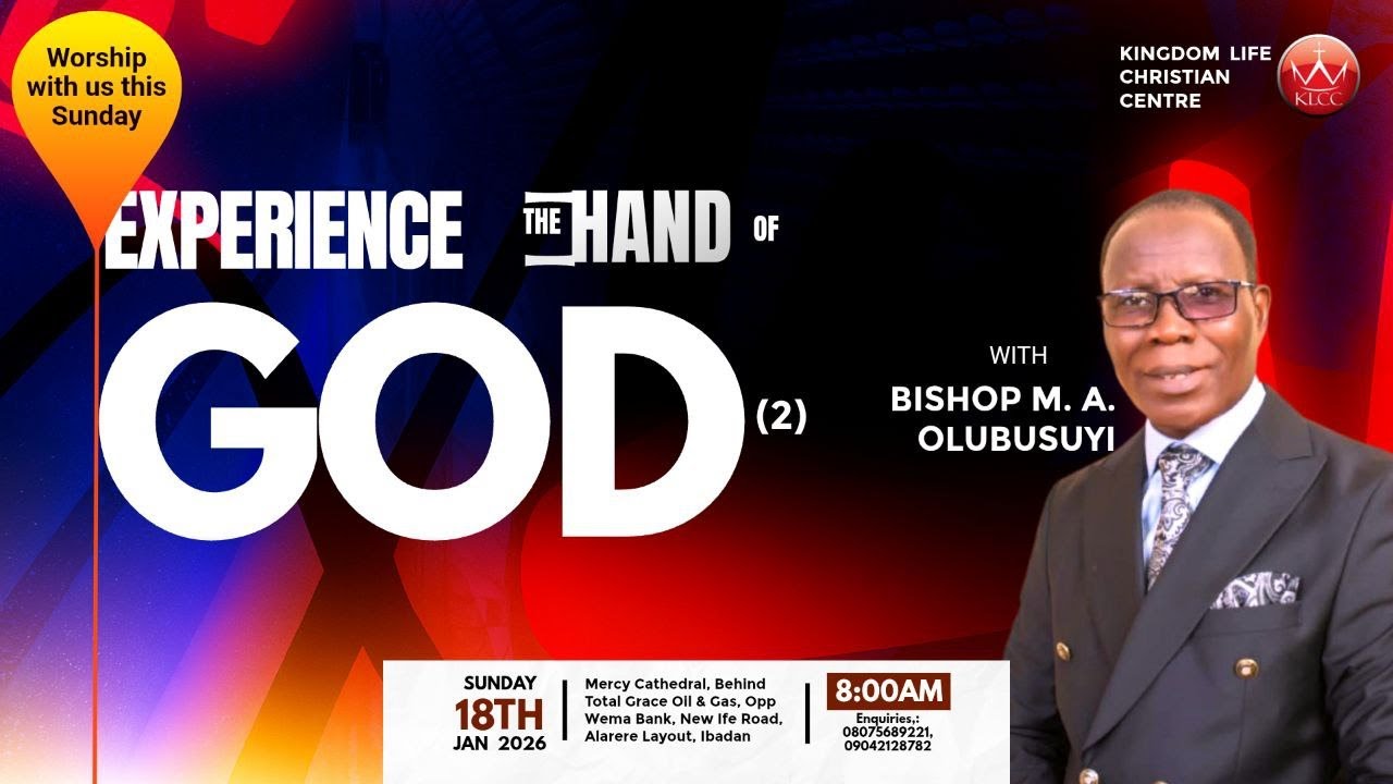 THE HAND OF THE LORD 2.0 || SUNDAY SERVICE || 18TH JANUARY 2026