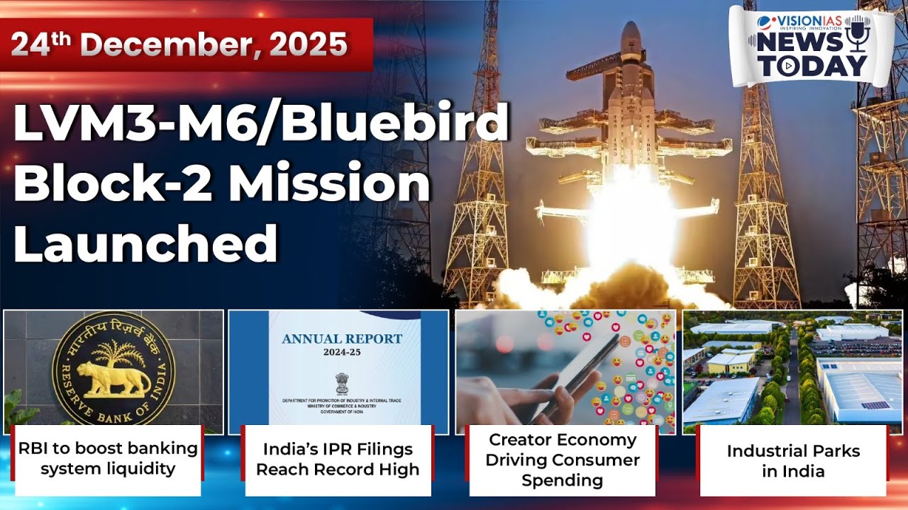 News Today | Daily Current Affairs | 24th December 2025