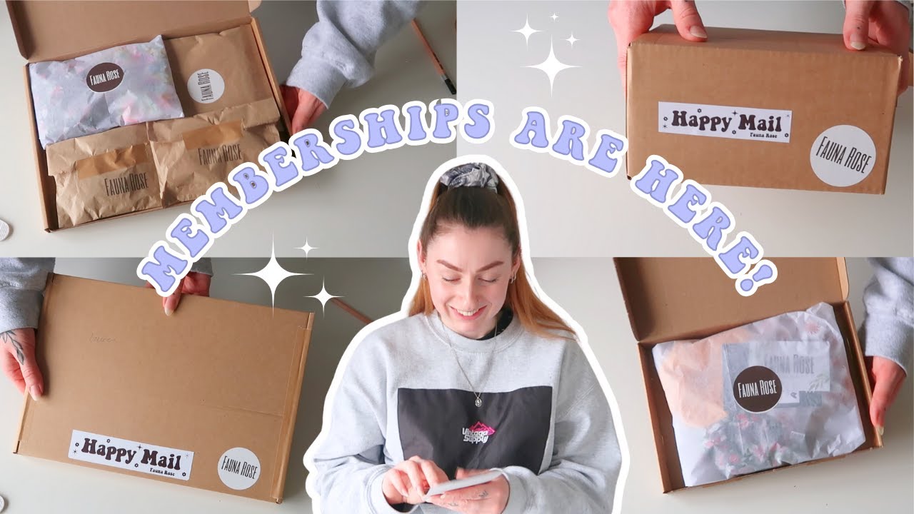 STUDIO VLOG #69 ☆ PACKING ORDERS & MEMBERSHIPS!? | Fauna Rose ☆