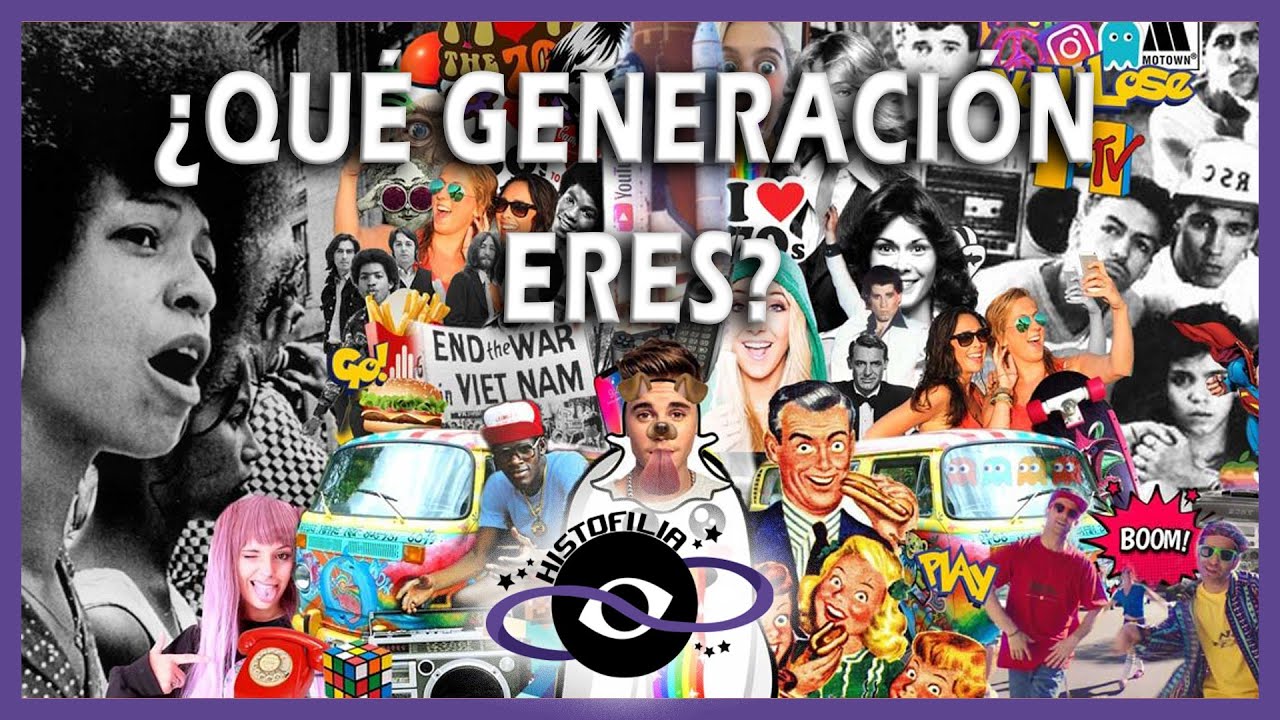 ¡DESCUBRE las GENERACIONES HUMANAS! Diferencias entre Generación X y Millennials #DíaDelNiño 🎉