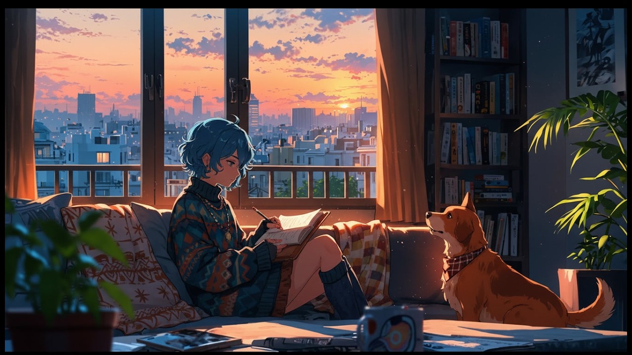 Soft Desk Sunrise – Lofi Focus