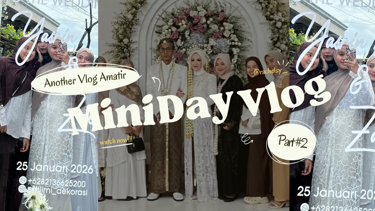 VLOG PART 2!! Another vlog amatir edisi kondangan ke Demak🤗😙