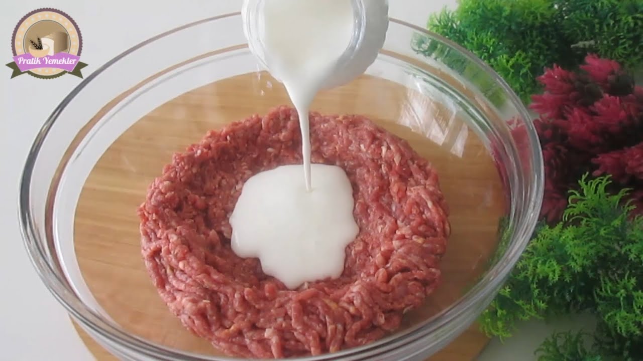 Смешайте ЙОГУРТ и Мясной фарш и вы будете довольны результатом. ❗ ВКУСНЫЙ И ПОЛЕЗНЫЙ РЕЦЕПТ.