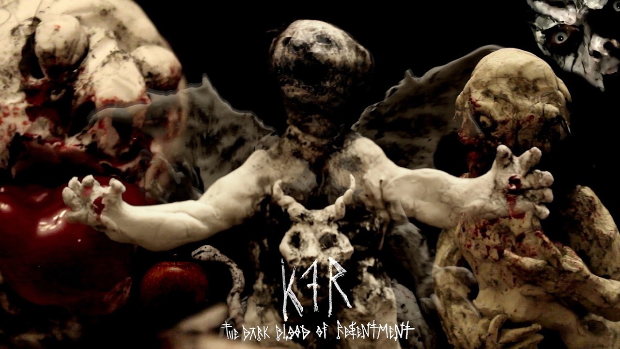 K.F.R - The dark blood of resentment (Official video, stop motion short film)