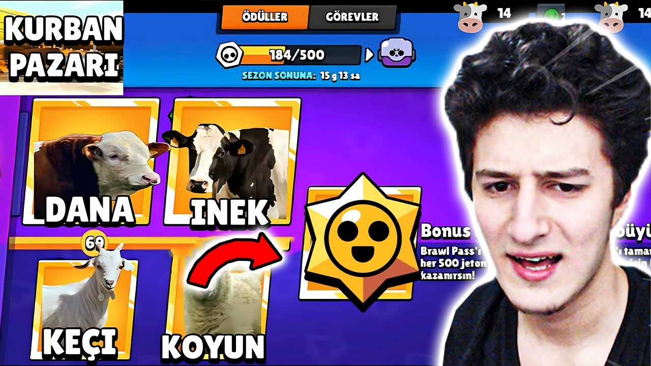 BRAWL STARS TA KURBAN BAYRAMI OLURSA 🐄