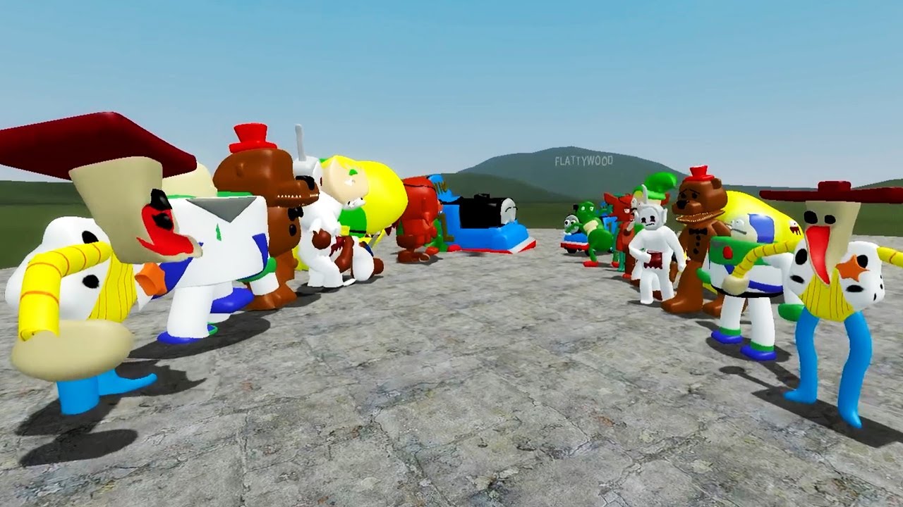 3D SANIC CLONES MEMES [ distorted ] in Garry's Mod!