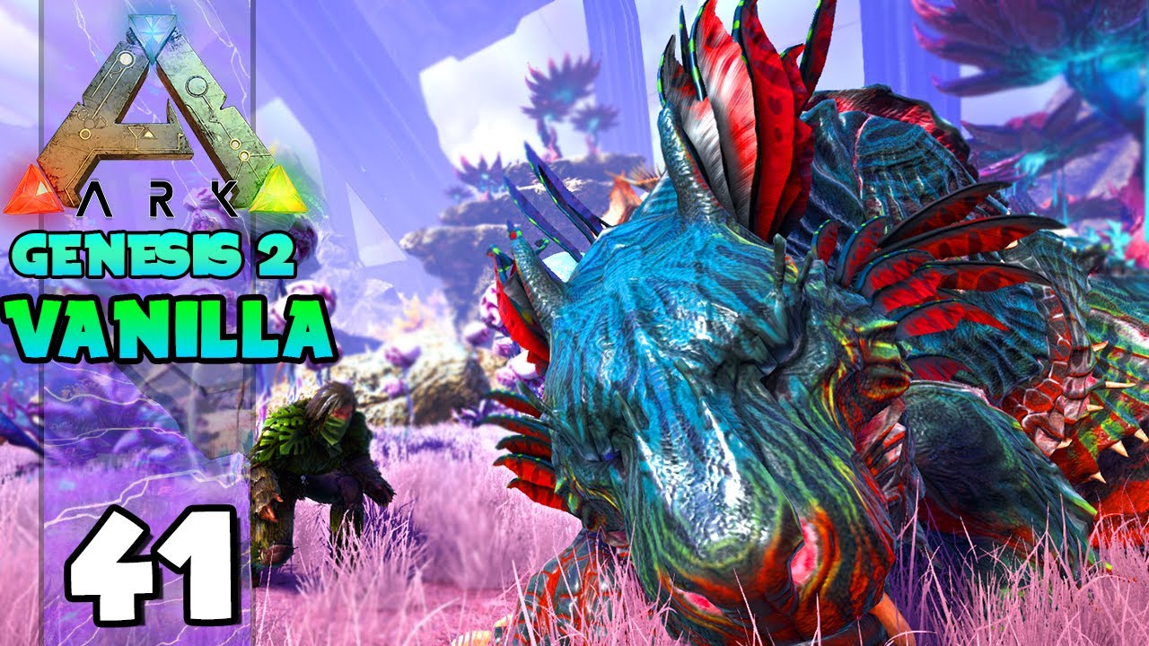 PREPARAÇÃO E TENTANDO DOMAR O SHADOWMANE!!! ARK: Survival Evolved GENESIS 2 (VANILLA) 41