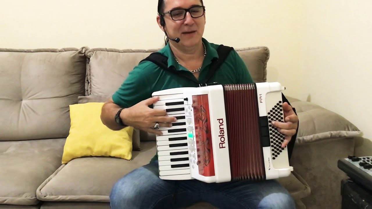 ACORDEON ROLAND FR1 - Como regular o REVERB