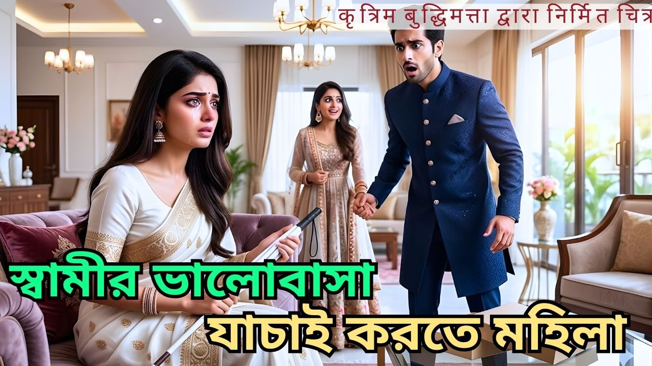 স্বামীর ভালোবাসা যাচাই করতে মহিলা অন্ধ হলেন—যে মুহূর্তে তিনি প্রতারণা করলেন, তিনি চোখ... মরাল গল্প