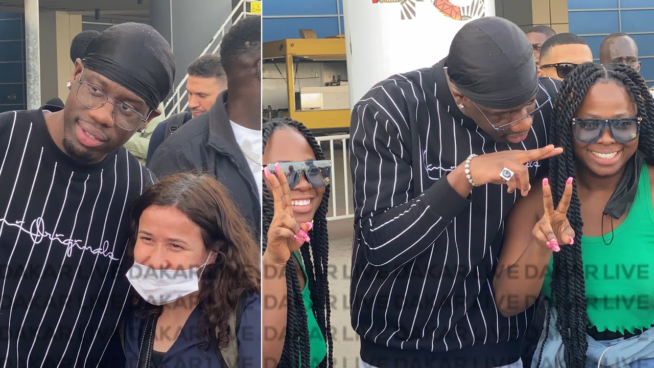 Arrivée du grand musicien franglish a Dakar pour préparer son show de demain au canal olympia
