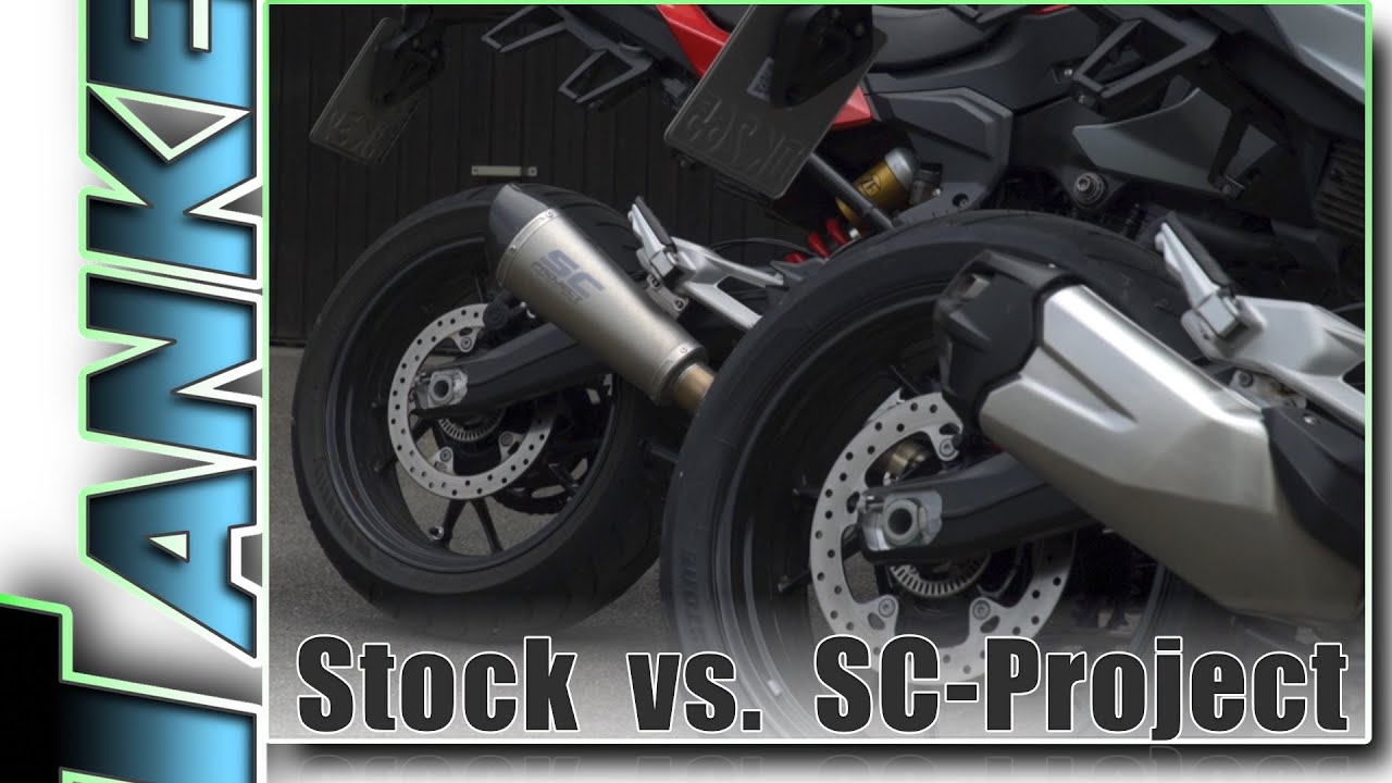 Side by Side Sound Comparison F900R/XR