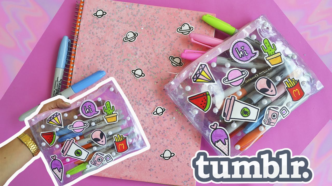 IDEAS PARA EL REGRESO A CLASES - UTILES TUMBLR