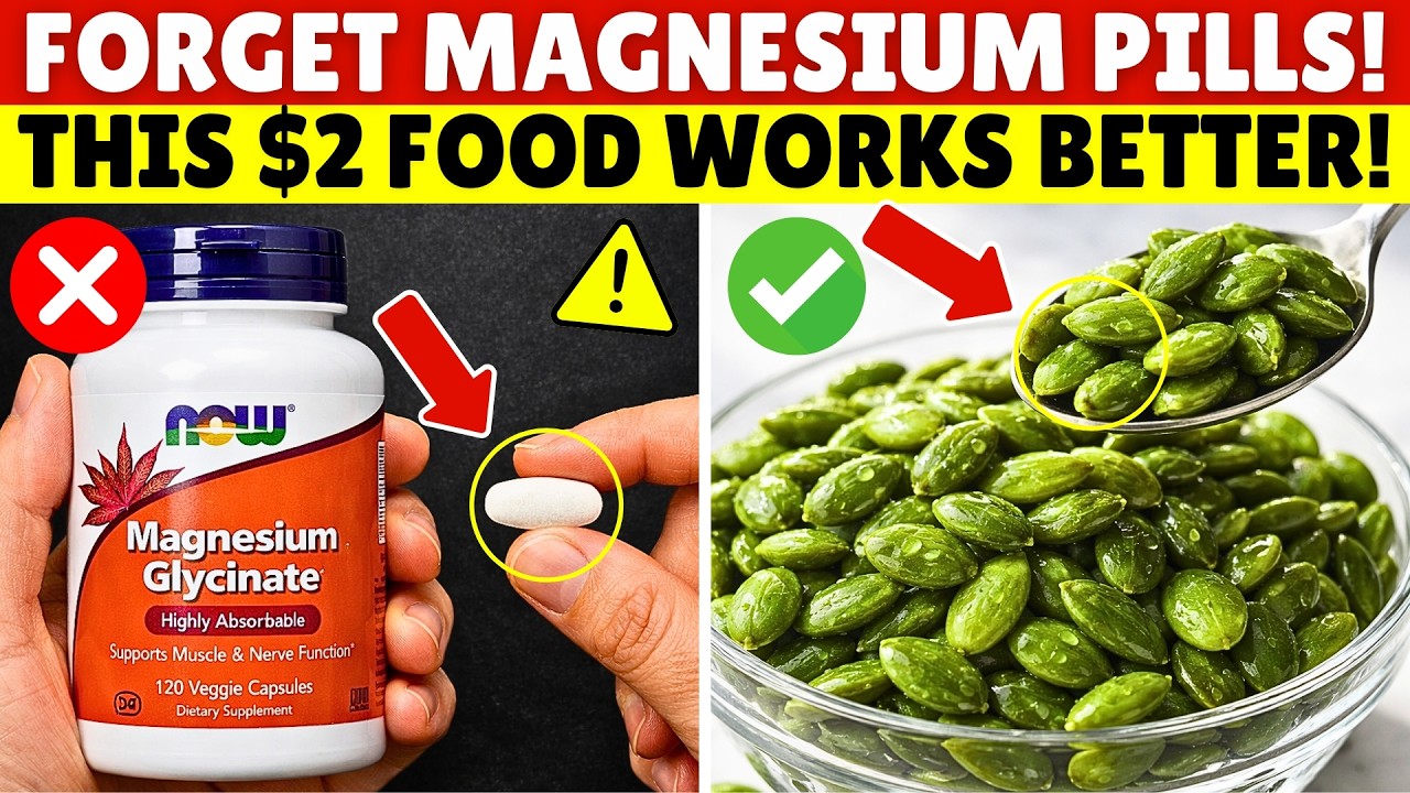 Stop Buying Magnesium Pills AFTER 75! THIS $2 Food Works 600x Better | Senior Health Tips