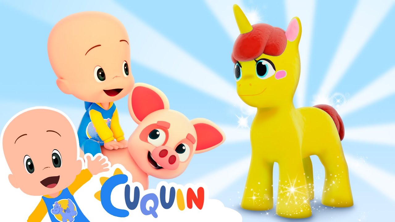 Ponies Magic Panda Bag | Balloon Car Race | Cleo | Cuquin | Kids | Learning