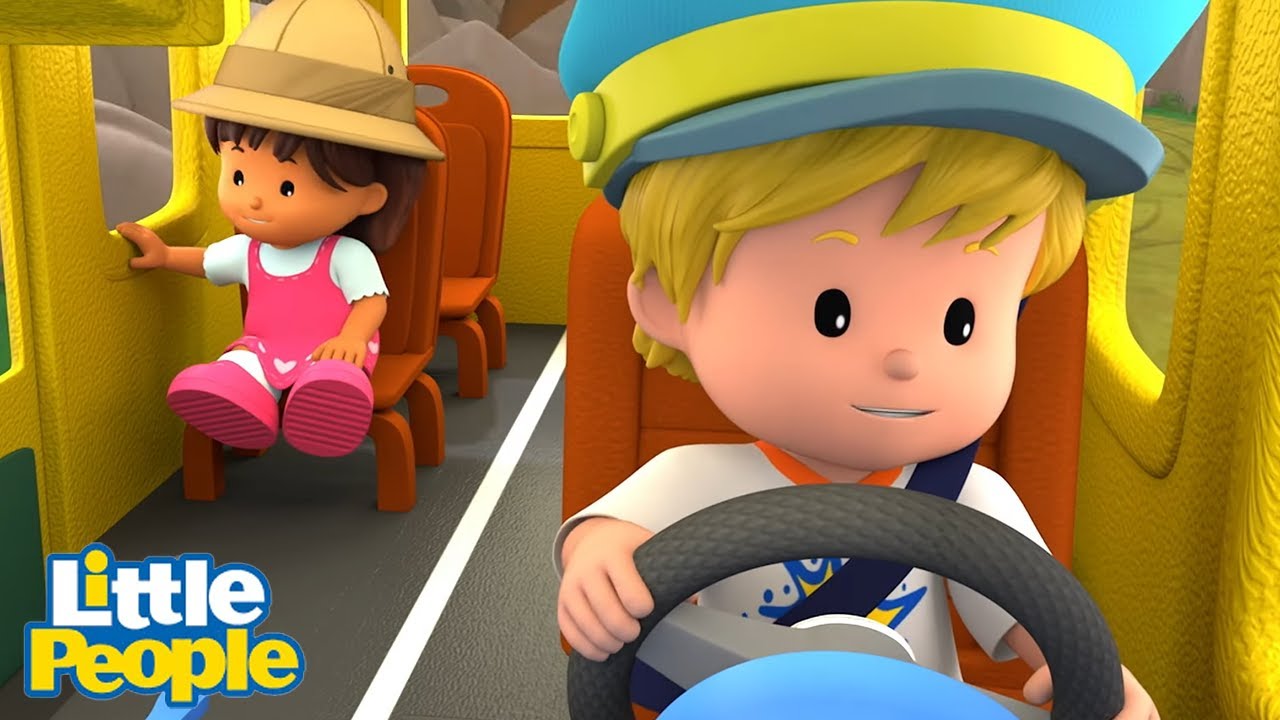 All aboard the Jungle Bus | 2 Hours of Preschool Learning | Little People - Fisher Price