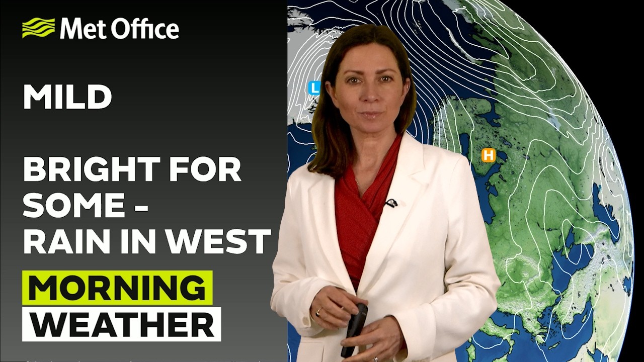 25/02/2026 - Warm and breezy - Morning Weather Forecast UK – Met Office Weather