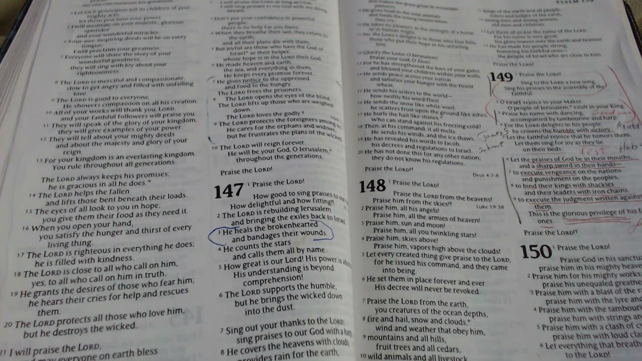 Psalm 148. Singing the Word.