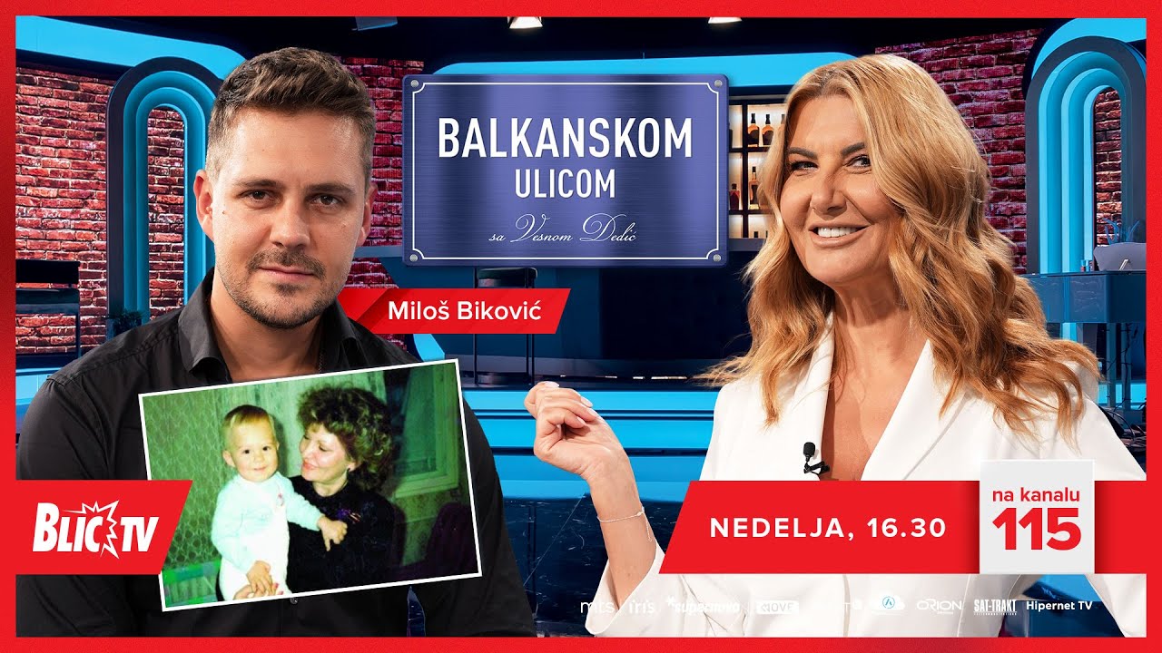 Miloš Biković u Balkanskoj ulici: Prvi put sam video roditelje zajedno kada sam imao 18 godina