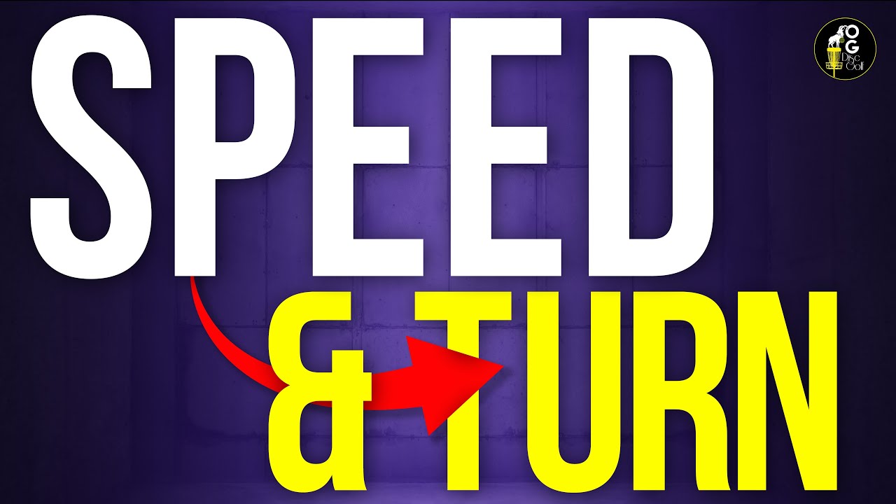 How to understand speed & turn | Disc Golf lessons