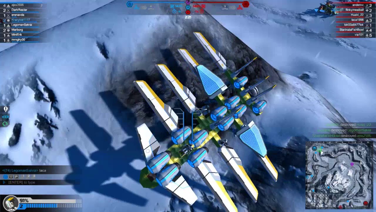 Epic Win!!! Raw Gaming Footage Robocraft