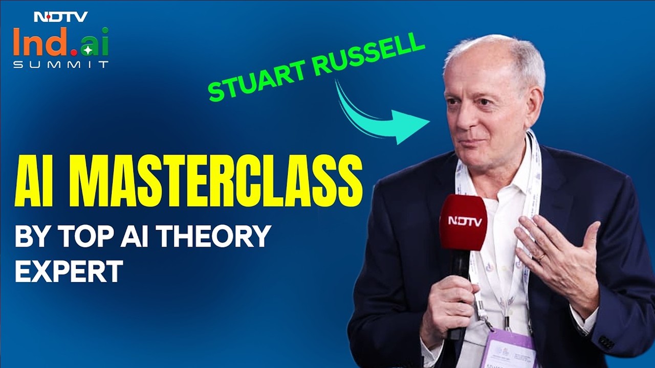 Stuart Russell Interview | 'Don't Want AI To Convince My Children To Die By Suicide': Stuart Russell