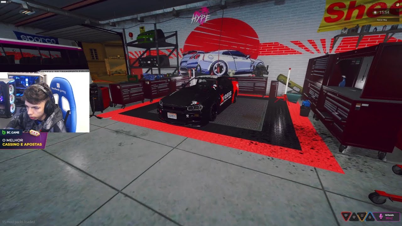 BK DANDO ROL&Ecirc; E TUNANDO O R34 NOVO 😍 | REA&Ccedil;&Atilde;O DOS MEC COM O CARRO 🤣