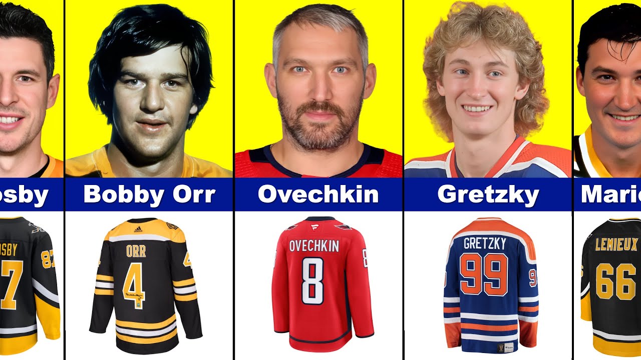 The Best NHL Player in Every Jersey Number (1–99)