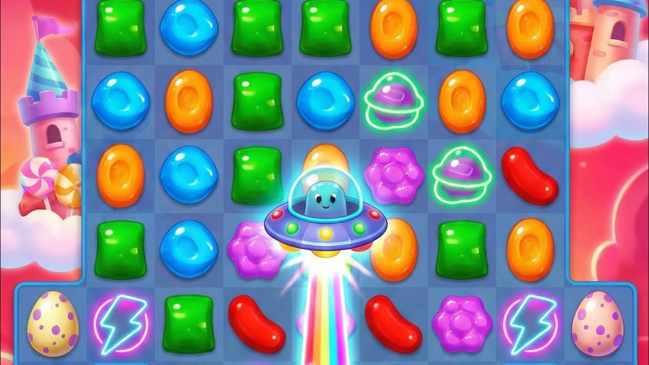Last Move Magic 😱🍭 Candy Crush Level Clutch! #candycrushlevel #viral 