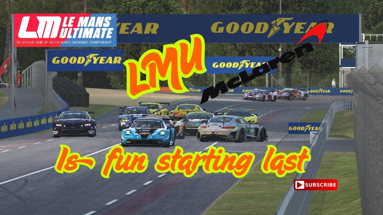 le mans ultimate is fun starting last