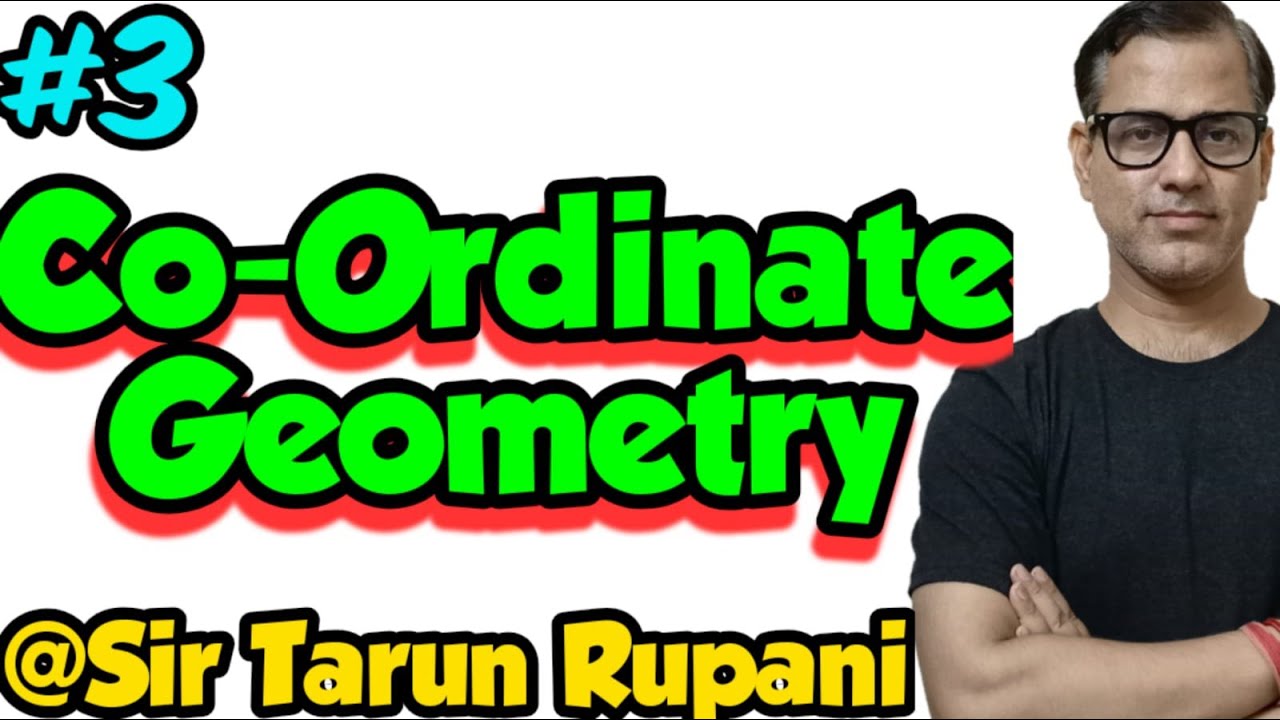 Co-Ordinate Geometry | Equation of a Line  ICSE Class 10 | @Sir Tarun Rupani​
