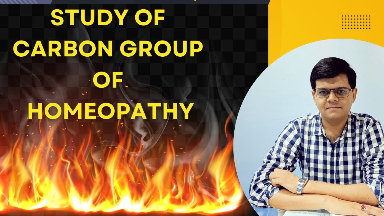 Introducing Carbon group of homeopathy & their scientific understanding by Dr Shoaib Sabir Urdu