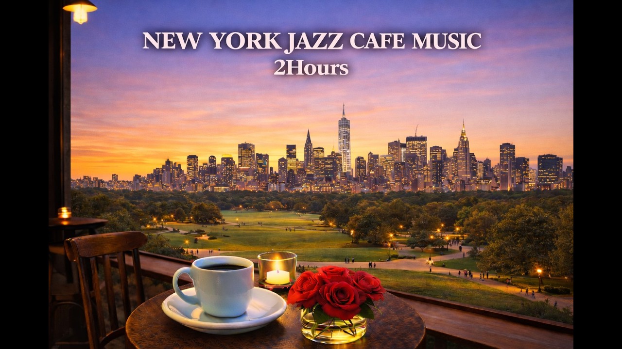 2 Hours of New York Calm Jazz Café Music for Study, Work, and Deep Focus – Vol.8