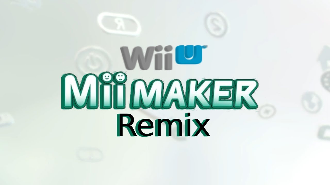 Wii U - Mii Maker Remix
