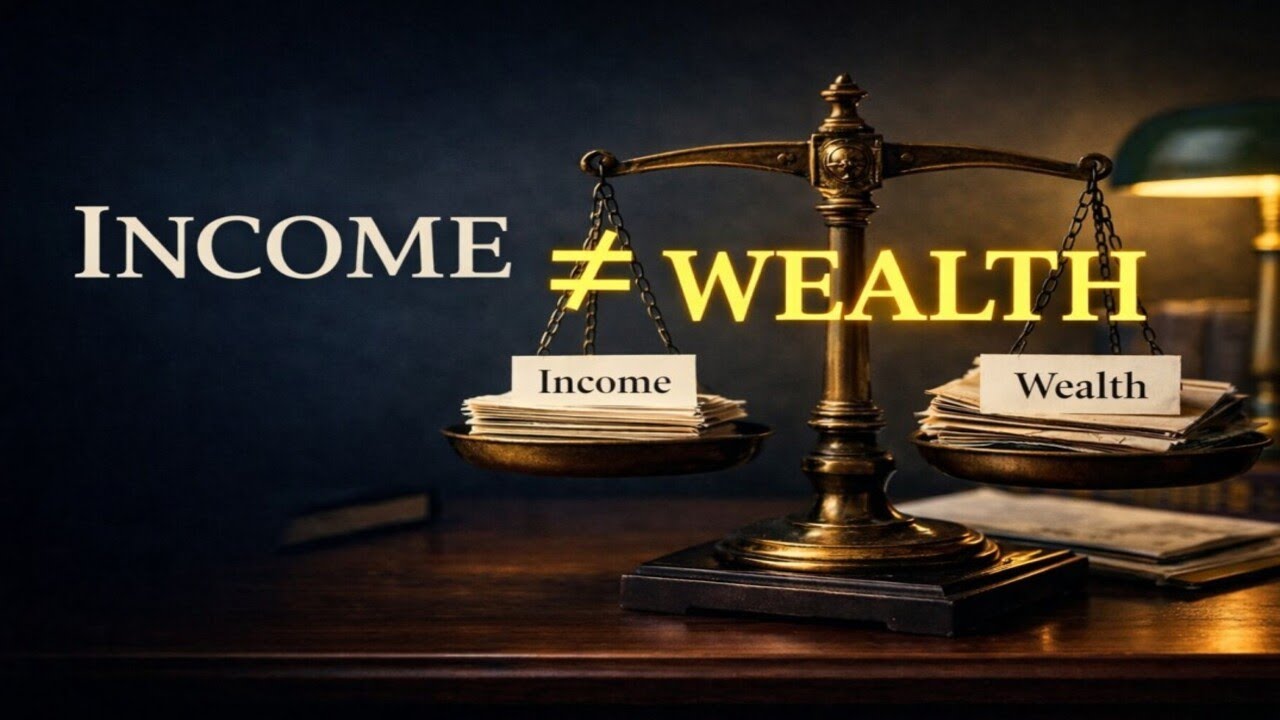 Income vs Assets: What Actually Builds Wealth